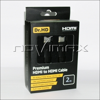 Изображение HDMI кабель Dr.HD (2 м) Premium