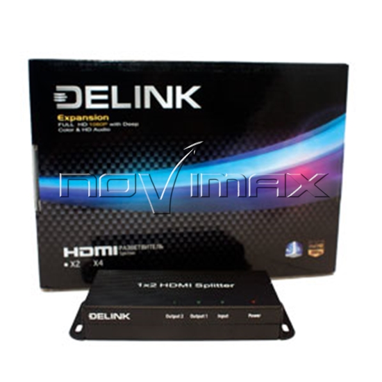 Изображение HDMI разветвитель (splitter) 1x2