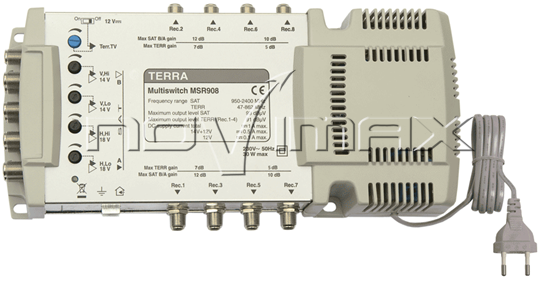 Изображение Мультисвитч TERRA MSR 908