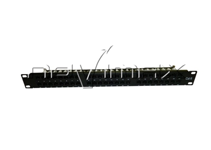 Изображение Патч-панель 19" (2U) 48 портов, cat.6e, Krone Type "L"